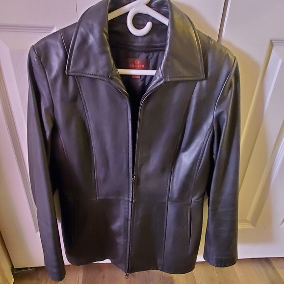Dainer Leather Coat - Picture 2 of 3
